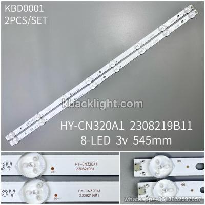 KBD0001 HY-CN320A1 2308219B11/8-LED 3v545mm 2PCS/SET