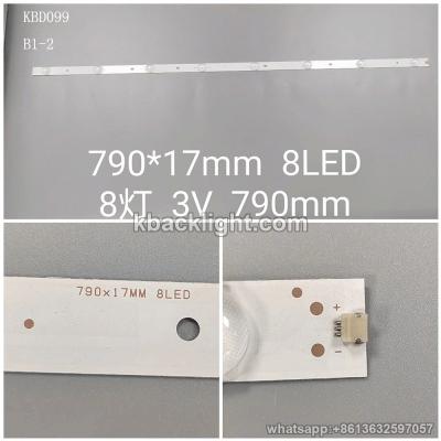 KBD0099 790*17MM 8LED/8-LED 3v790mm