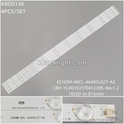 KBD0146 ECHOM-40CL-4640CL027-A2/CRH-YC403535T041238S/ Haier 40-inch 10-LED 3v815mm 4PCS/SET