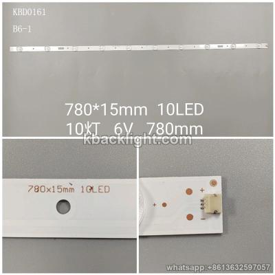 KBD0161 780*15MM 10LED/10-LED 6v780mm/ universal 43-inch 10-LED 6v780mm
