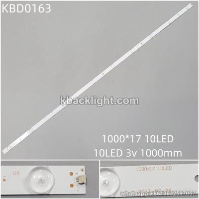 KBD0163 1000*17 10LED/10-LED 3v1000mm universal model