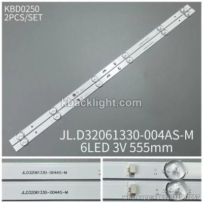 KBD0250 JL.D32061330-004AS-M/6-LED 3v555mm 2PCS/SET
