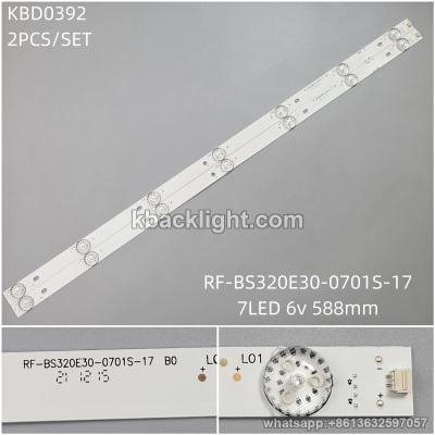 KBD0392 RF-BS320E30-0701S-17/7-LED 6v588mm 2PCS/SET