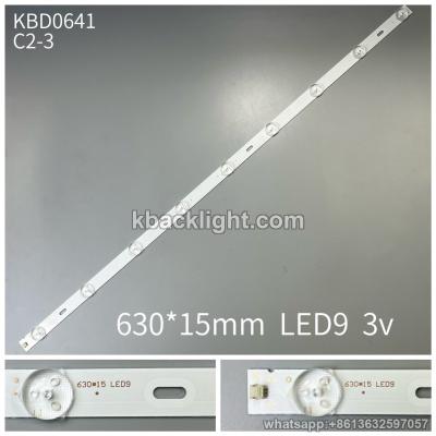 KBD0641 630*15 LED9/9-LED 3v630mm
