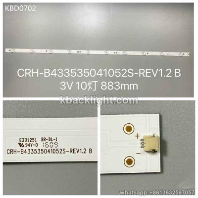 KBD0702 CRH-B433535041052S-REV1.2 B/10-LED 3v883mm