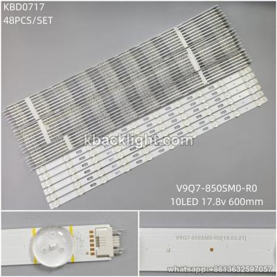 KBD0717 V9Q7-850SM0-R0/10-LED 17.8v600mm 48PCS/SET