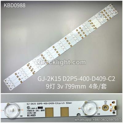 KBD0988 GJ-2K15 D2P5-400-D409-C2/9-LED 3v799 4PCS/SET