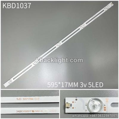 KBD1037 595*17MM 3v 5LED/ hollow-out