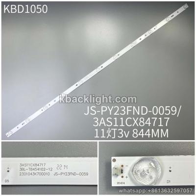 KBD1050 H3-1.JS-PY23FND-0059/3AS11CX84717 11-LED 3v 844MM（H 3－1）4PCS/SET