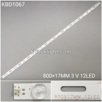 KBD1067 800x17MM 3V 12-LED universal model