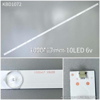 KBD1072 1000*17mm 10LED/10-LED 6v1000mm universal model