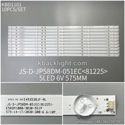 KBD1101 27v/JS-D-JP58DM-051EC/5-LED 6v575mm 10PCS/SET
