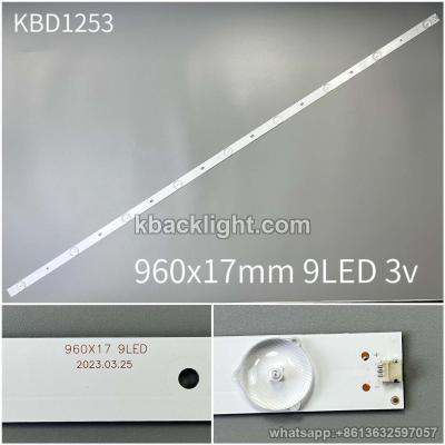 KBD1253 960x17 9LED 3v/9-LED 3v960mm universal model