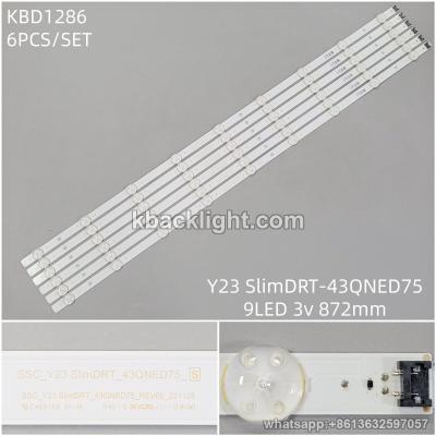 KBD1286 SSC-Y23 SlimDRT-43QNED75/9-LED 3v872mm large connector cap