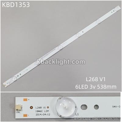KBD1353 L268 V1/6-LED 3v538mm