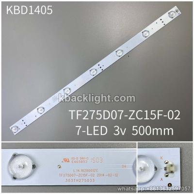 KBD1405 TF275D07-ZC15F-02/7-LED 3v500mm copper