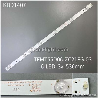 KBD1407 TFMT55D06-ZC21FG-03/55-inch 6-LED 3v536mm copper