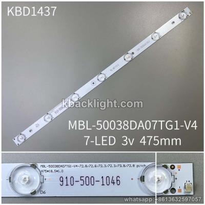 KBD1437 MBL-50038DA07TG1-V4/7-LED 3v475mm copper