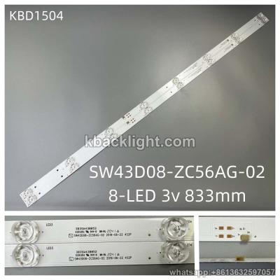 KBD1504 SW43D08-ZC56AG-02/8-LED 3v833mm