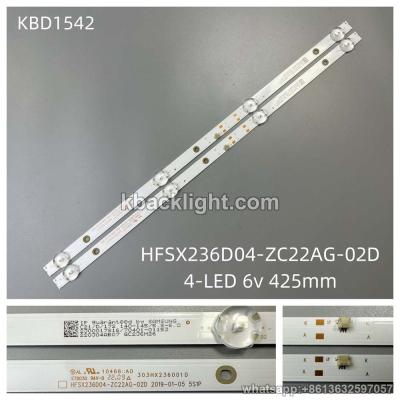 KBD1542 HFSX236D04-ZC22AG-02D/4-LED 6v425mm