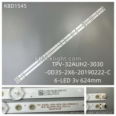 KBD1545 TPV-32AUH2-3030-0D35-2X6-20190222-C/6-LED 3v624mm
