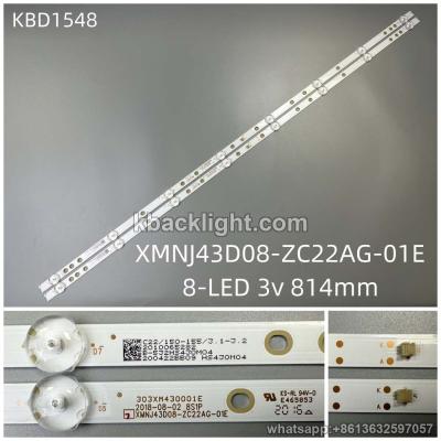 KBD1548 XMNJ43D08-ZC22AG-01E/8-LED 3v814mm