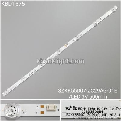 KBD1575 SZKK55D07-ZC29AG-01E/55-inch 7-LED 3v 500mm 9PCS/SET