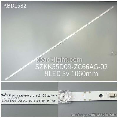 KBD1582 SZKK55D09-ZC66AG-02/9-LED 3v1060mm