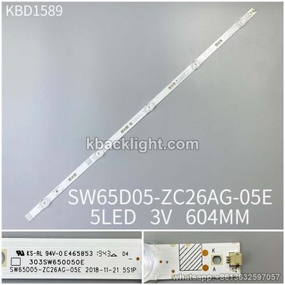 KBD1589 SW65D05-ZC26AG-05E/5-LED 3v604mm