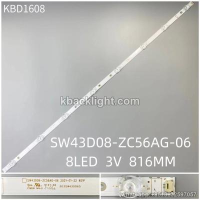 KBD1608 SW43D08-ZC56AG-06/8-LED 3V816MM
