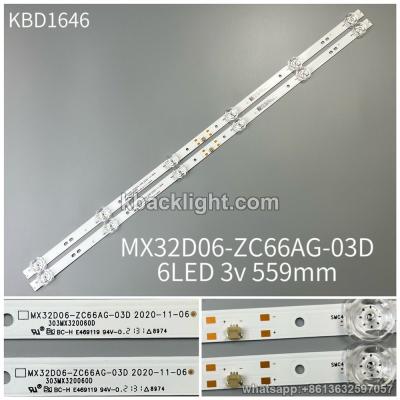 KBD1646 MX32D06-ZC66AG-03D/6-LED 3v559mm