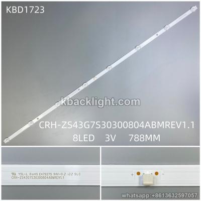 KBD1723 CRH-ZS43G7S30300804ABMREV1.1/8-LED 3v788MM