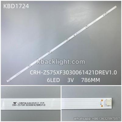 KBD1724 CRH-ZS75XF3030061421DREV1.0/6-LED 3v786MM