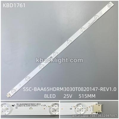 KBD1761 SSC-BAA65HDRM3030T0820147-REV1.0/8-LED 25V515MM