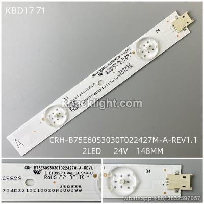 KBD1771 CRH-B75E60S3030T022427M-A-REV1.1/2-LED
