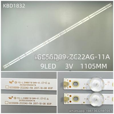 KBD1832 GC55D09-ZC22AG-11A/9-LED 3V1105MM