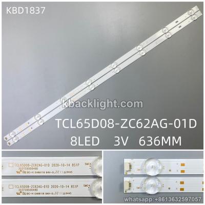 KBD1837 TCL65D08-ZC62AG-01D/8-LED 3V636MM