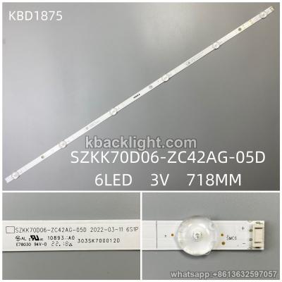 KBD1875 SZKK70D06-ZC42AG-05D/6-LED 3V718MM