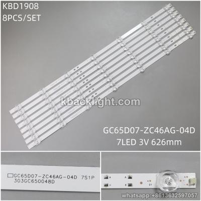 KBD1908 g4-3 GC65D07-ZC46AG-04D/7-LED 3V626MM 8PCS/SET