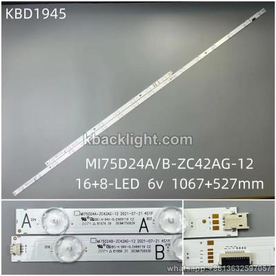 KBD1945 MI75D24A/B-ZC42AG-12/16+8-LED 6V1067+527MM