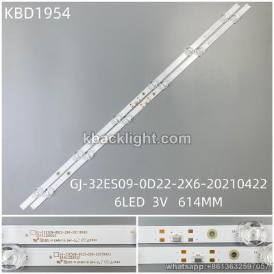 KBD1954 GJ-32ESD9-0D22-ZX6-20210422/6-LED 3V614MM