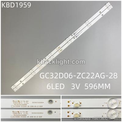 KBD1959 GC32D06-ZC22AG-28/6-LED 3V596MM