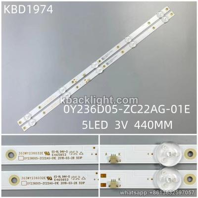 KBD1974 OY236D05-ZC22AG-01E/5-LED 3V440MM