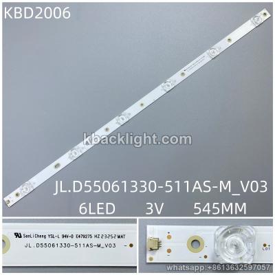 KBD2006 JL.D55061330-511AS-M_V03/6-LED 3V545MM