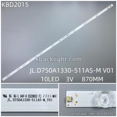 KBD2015 JL.D750A1330-511AS-M V01/10-LED 3V870MM
