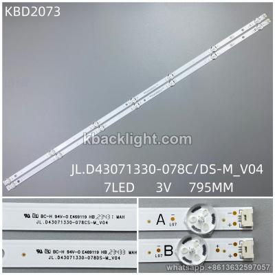 KBD2073 JL.D43071330-078C/DS-M_V04/7-LED 3V795MM