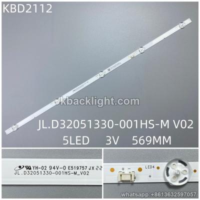 KBD2112 JL.D32051330-001HS-M V02/5-LED 3V569MM