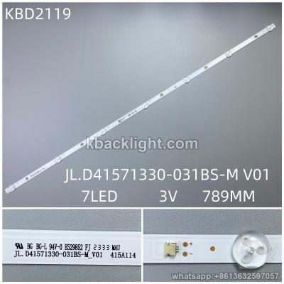 KBD2119 JL.D41571330-031BS-M V01/7-LED 3V789MM