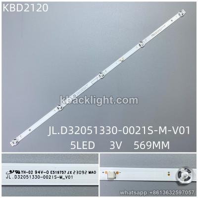 KBD2120 JL.D32051330-0021S-M-V01/5-LED 3V569MM