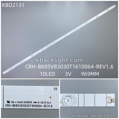 KBD2131 CRH-BK85V83030T1610042-REV1.6/10-LED 3V969MM